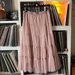 Anthropologie tulle skirt